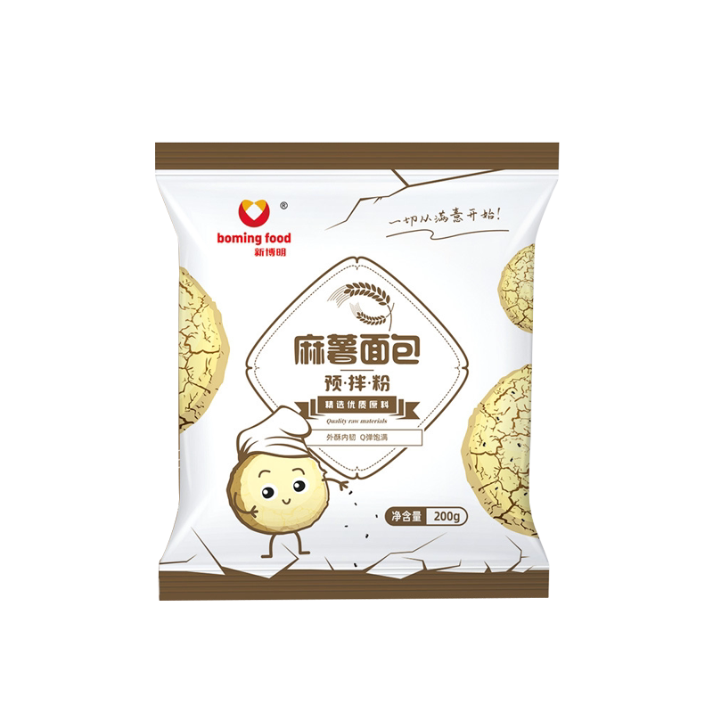 新博明麻薯面包预拌粉韩式手指麻薯烘焙专用原料欧包糯Q家用商用
