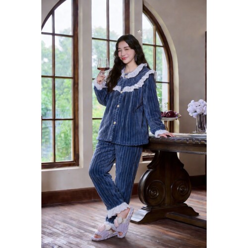 睡衣甜美高级感新款小香风家居服