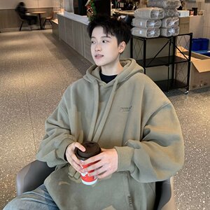 网络图秋冬男休闲连帽卫衣青少年外套上衣1112-5-3104-P55加绒P60图片