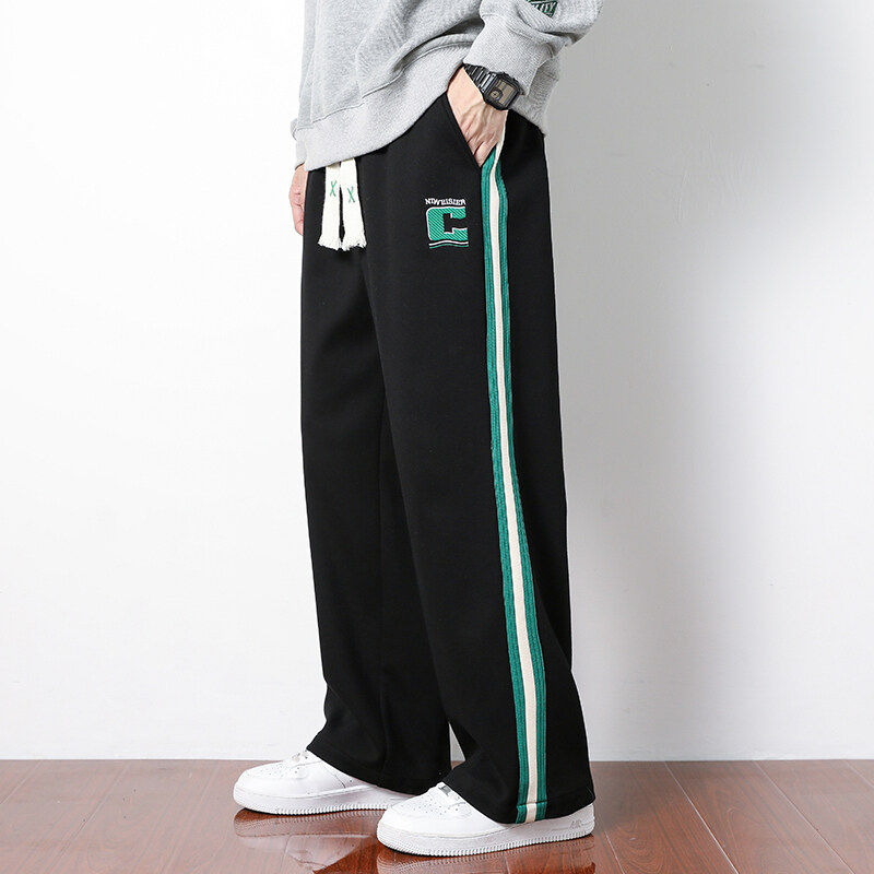 2023秋季新款男士直筒卫裤青少年宽松运动长裤XZ712-5-G61-P35，男装休闲裤，星座1112-5（原712-5）