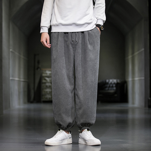 春秋季风灯芯绒休闲裤宽松大码束脚灯笼裤XZ712-5-K908-P45,男装休闲裤,星座1112-5（原712-5）