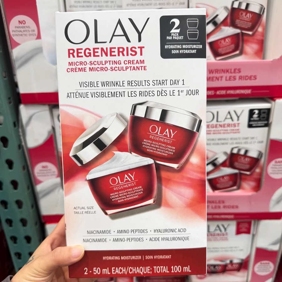 Olay新生塑颜金纯面霜大红瓶抗皱