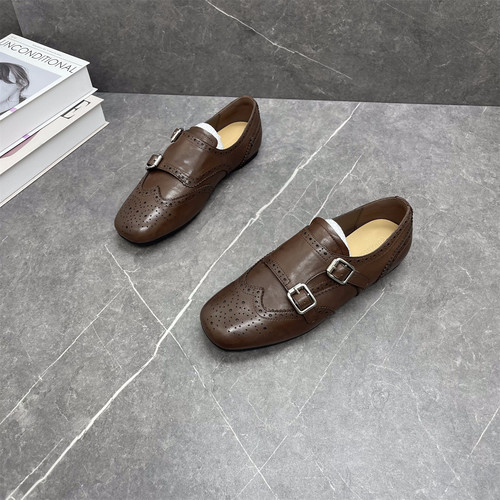 雕花布洛克鞋英伦风小皮鞋