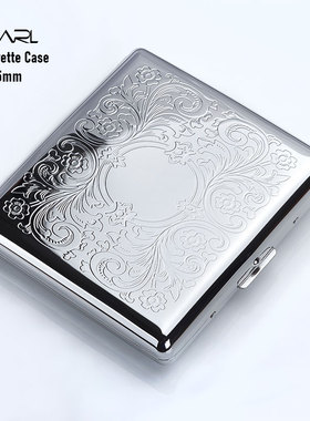 日本tsubota pearl坪田明珠烟盒双层压花85mm/20支装香男士礼物