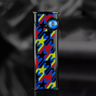 高档千鸟格创意个性 正品 薇薇安气体打火机男士 Westwood Vivienne