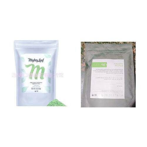 现货包邮加拿大Mighty leaf美泰有-机抹茶粉85克皮爷同款抹茶拿铁