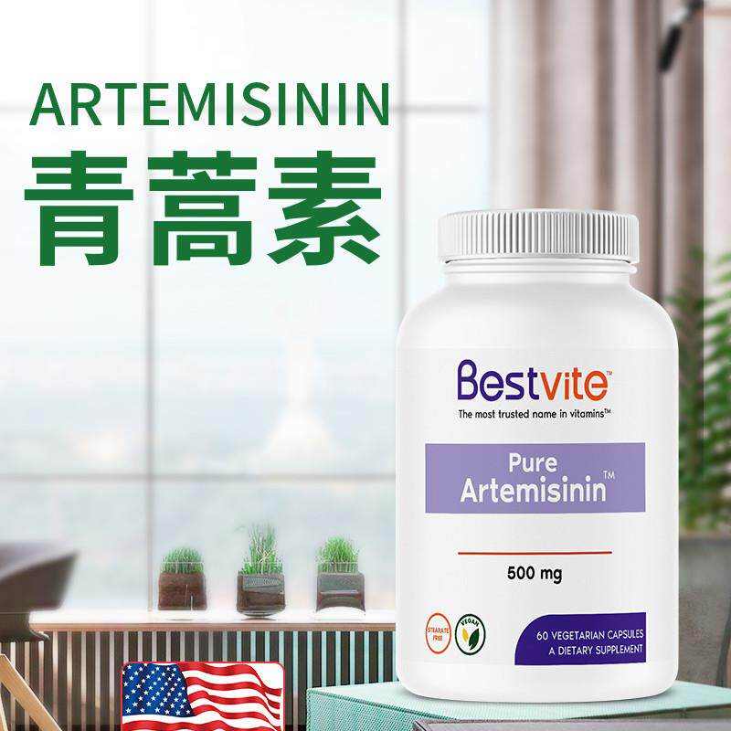 美国直邮Bestvite Artemisinin青蒿素胶囊高含量500mg 现货60粒
