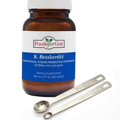 美国直邮 Foods for Gut 布拉氏酵母菌  200亿CFU 2.11oz