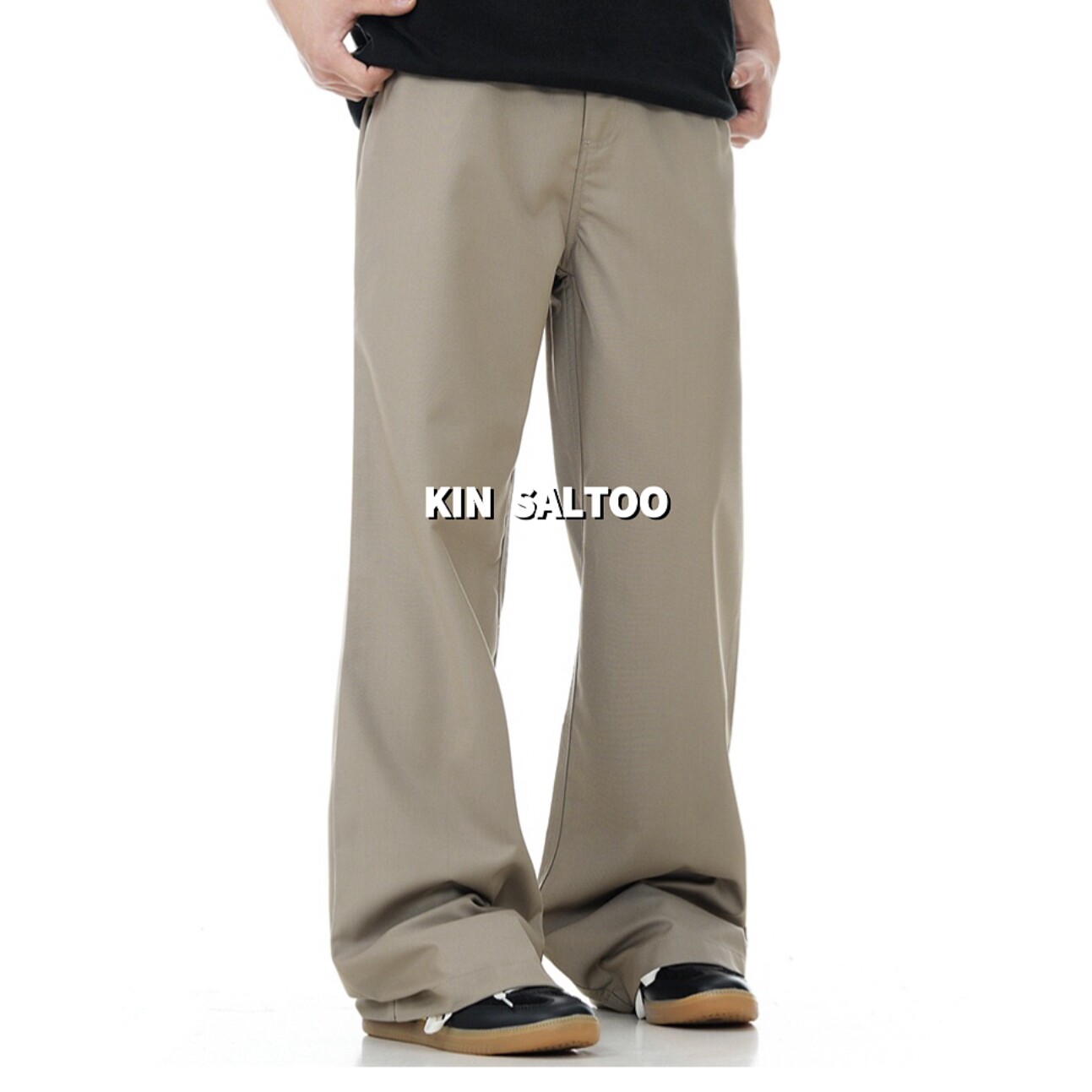 KIN SALTOO "布莱卡西裤"cleanfit通勤夏季凉感直筒裤SL6002