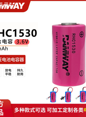 RAMWAY RHC1530可充电复合电池电容器水表燃气表流量计GPS定位仪