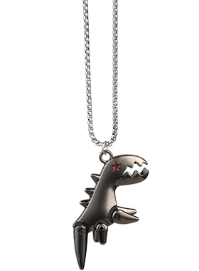 小众钛钢会动卡通ins挂饰吊坠