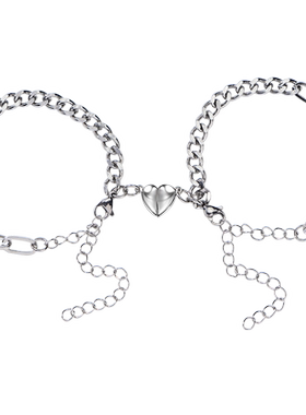 怦然心动情侣款手链七夕礼物拼接