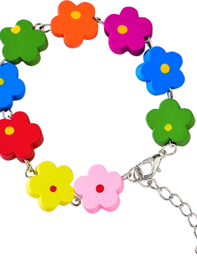 rose朴彩英同款泫雅风女花朵手链