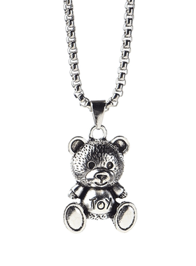 钛钢设计感毛衣链情侣