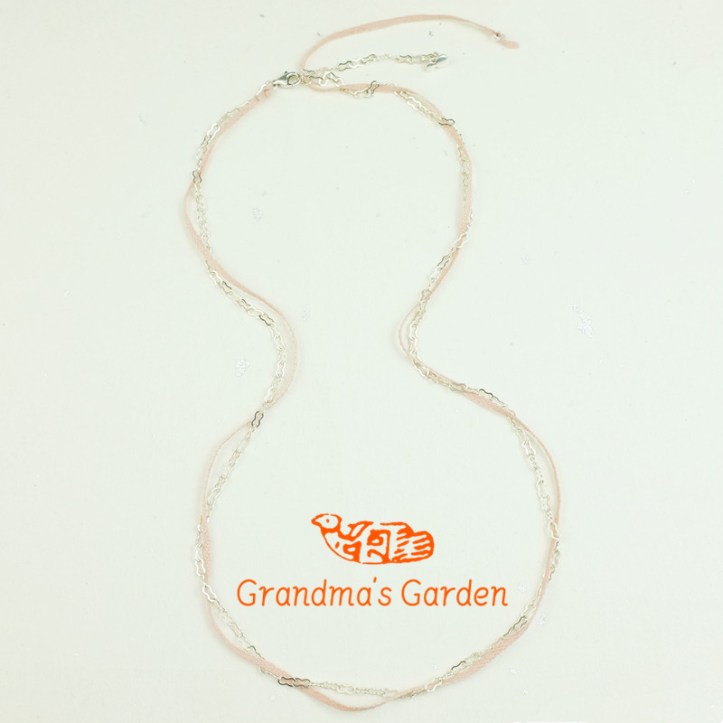 新中式项链银男女高级感设计简约