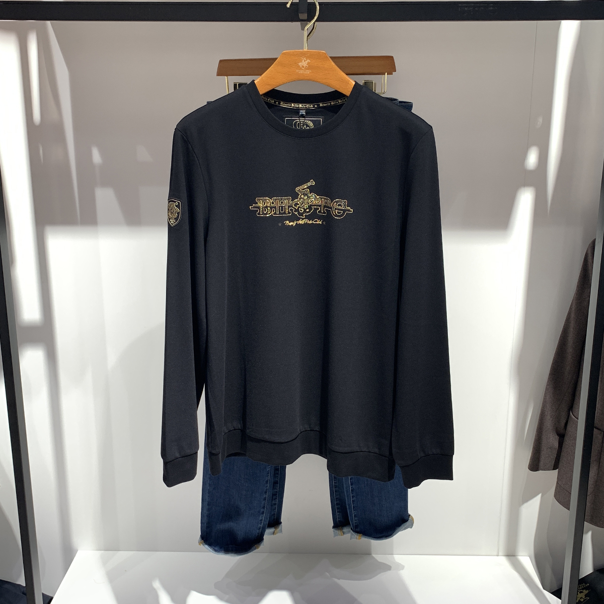 比华利保罗长袖时尚都市卫衣