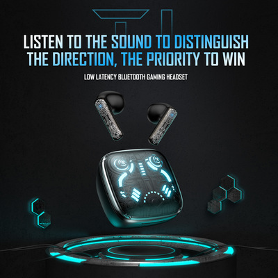 ONIKUMA T1 TWS 真无线蓝牙音乐手游电竞运动男女低延迟游戏耳机