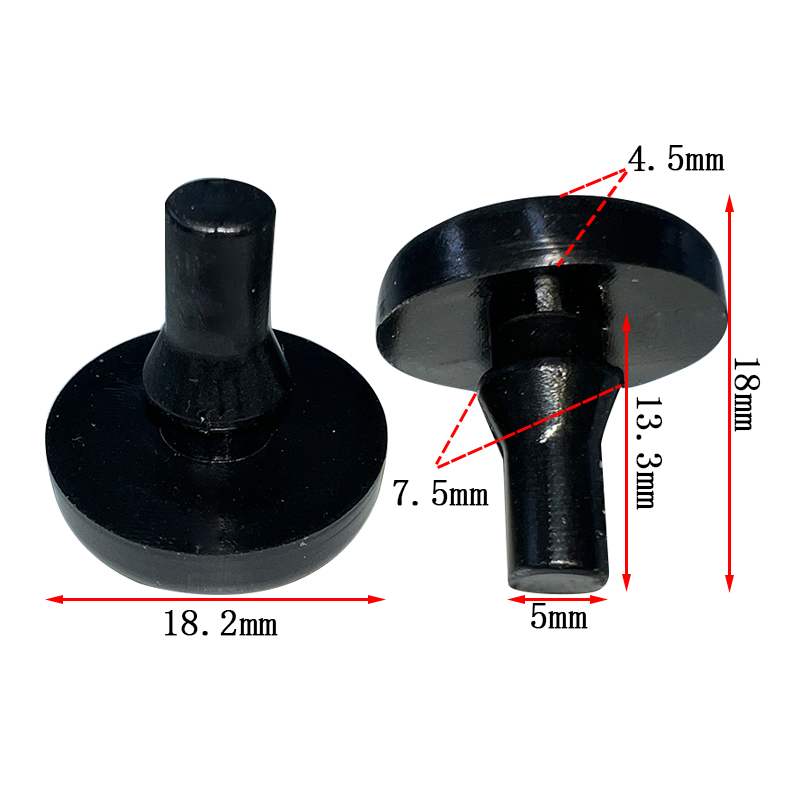 适用于宝骏510 360 560730五菱离合器刹车油门踏板缓冲胶垫子垫片