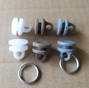 适配一汽解放j6货车驾驶室窗帘扣 j6p车直轨道滑轮吊环卡扣 j6m