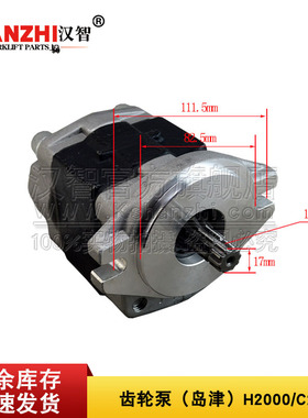岛津齿轮泵SGP1A31.9D2H9-L438T合力H2000/C240叉车配件 液压油泵