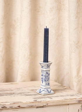 新中式陶瓷花鸟手绘桌面摆件