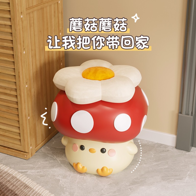 CK202511169594可爱蘑菇造型长凳