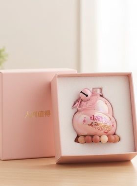 可爱小猪树脂桌面摆件生日礼物
