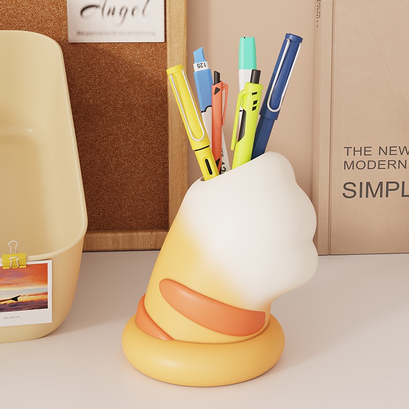 可爱卡通造型笔筒桌面收纳盒