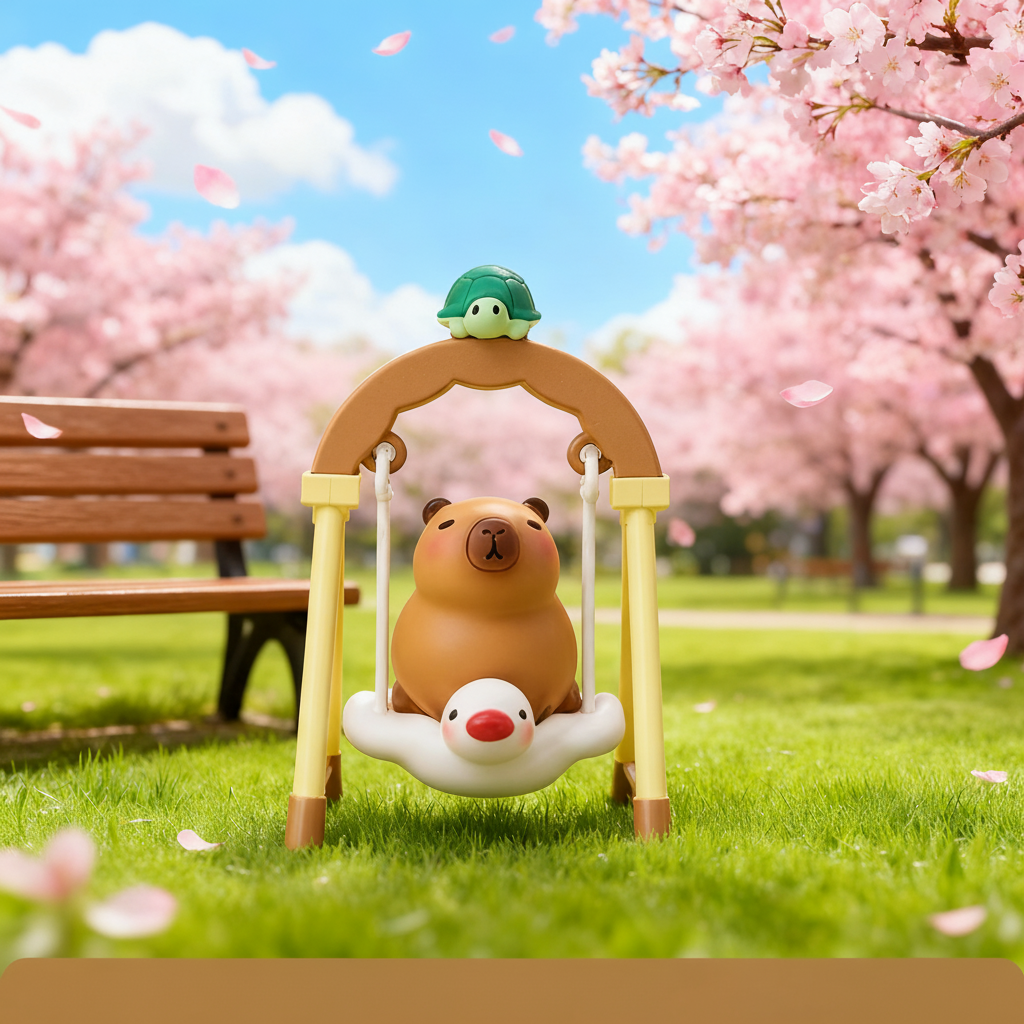 软萌治愈系小熊桌面摆件