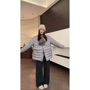 SANMI/叁米   【富士山下】圆领排骨羽绒服 12012