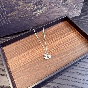 925银小木马项链 马上有钱 11811 叁米 SANMI