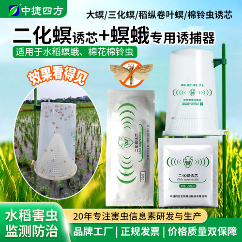 水稻二化螟诱芯新型蛾类诱捕器
