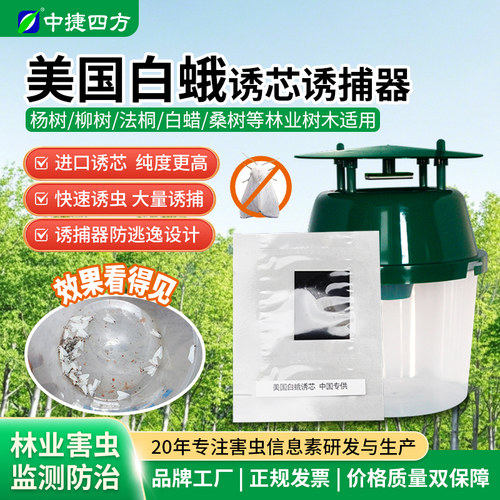 中捷四方美国白蛾诱捕器林业害虫