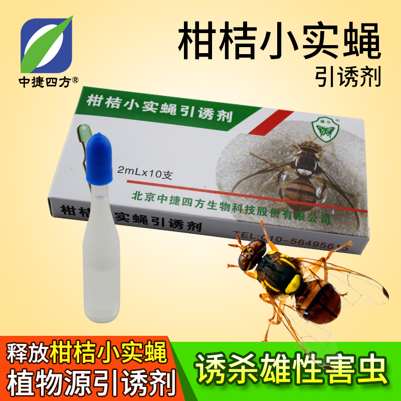 中捷四方柑桔针蜂诱杀菜园实蝇