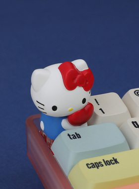 HelloKitty可爱个性键帽机械键盘键帽ECS单个键帽kitty猫女礼物