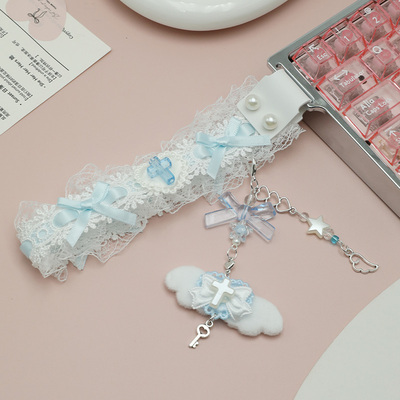 敲敲莓蕾丝键盘飘带Wooting