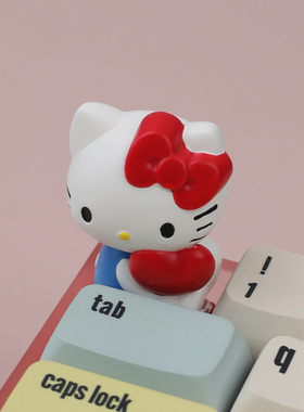 HelloKitty可爱个性键帽机械键盘键帽ECS单个键帽kitty猫女礼物