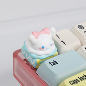 原创玉桂狗个性 键帽可爱立体机械键盘键帽卡通十字单个ESC树脂