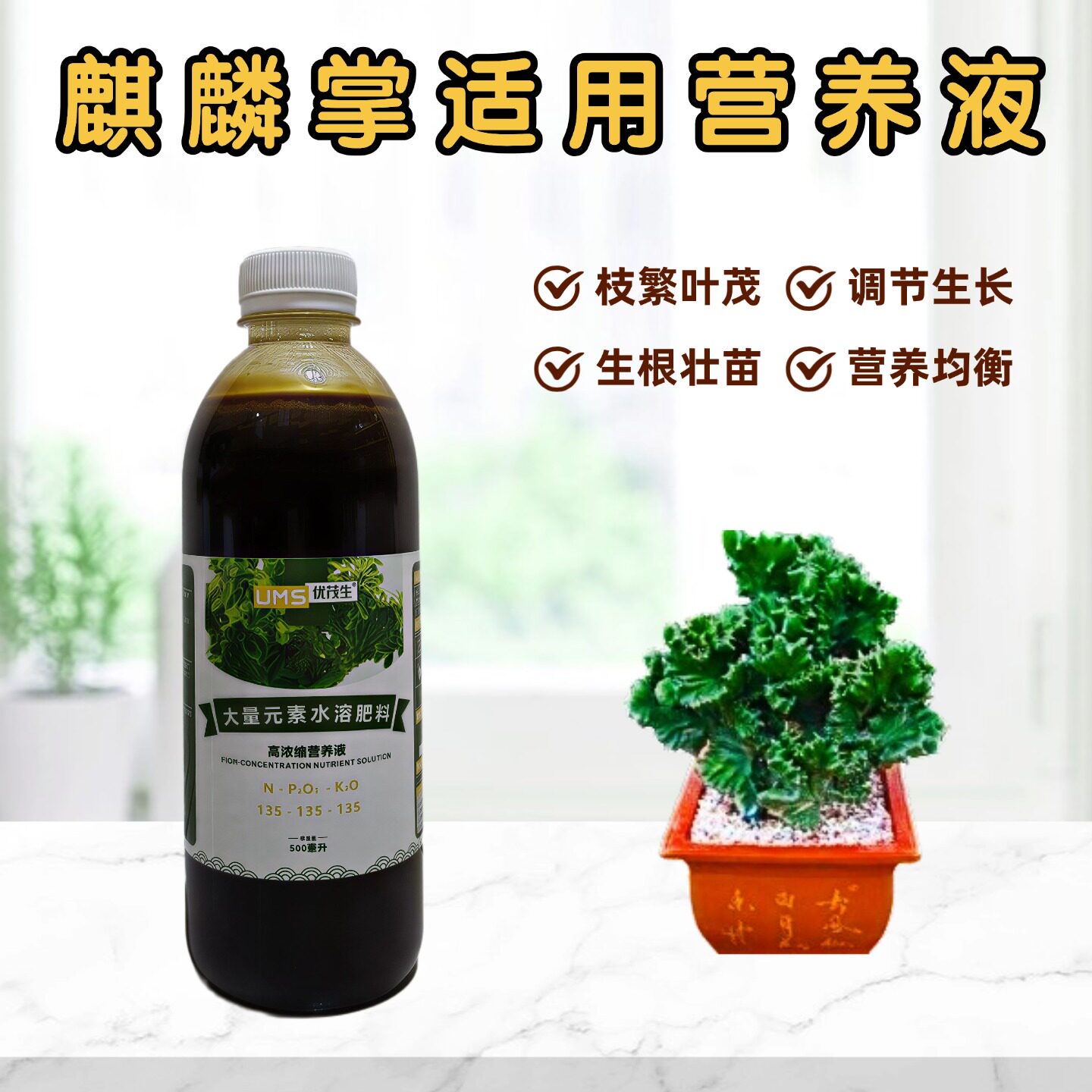 麒麟掌营养液大量元素水溶肥料图片