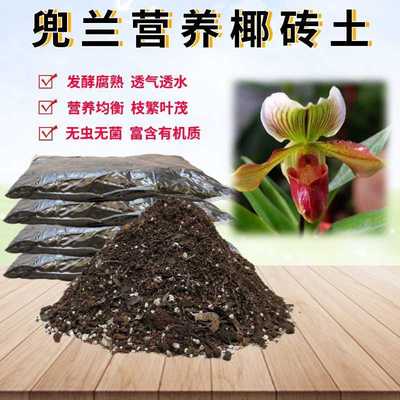 兜兰椰砖土盆栽绿植种植土