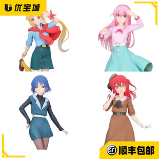 日版正品Vivit 孤独摇滚！动画版 复古时装后藤独 山田凉手办景品