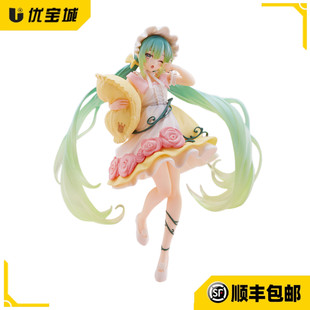 日版正品TAITO初音未来 抱枕 睡美人 景品手办 周边摆件 全新现货