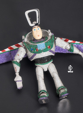 WBJ定制珠宝 更高兄弟定制赠送王嘉尔巴斯光年吊坠非卖品定制欣赏