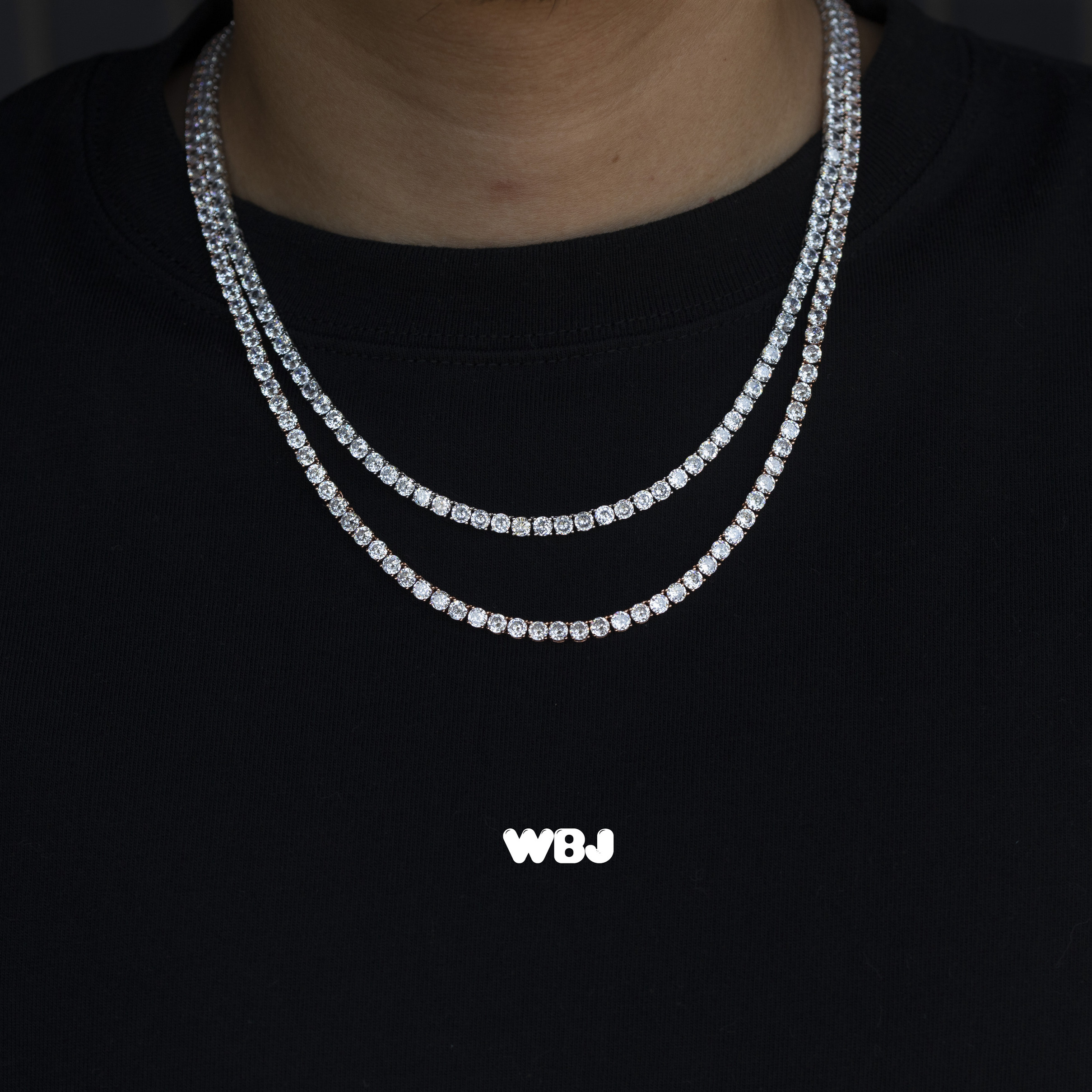 WBJ定制珠宝帅气情侣项链