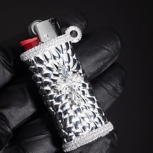 WBJ定制珠宝 打火机套 925银制火机壳