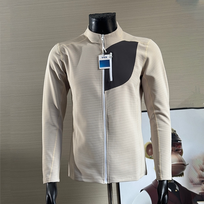 拉链跑步健身训练长袖骑行晨跑服