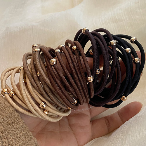 ins网红韩国ins金珠高弹耐用