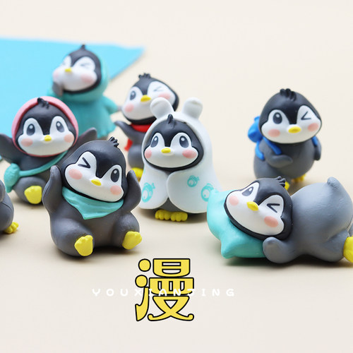 独立盲袋迷你小企鹅超多款一套