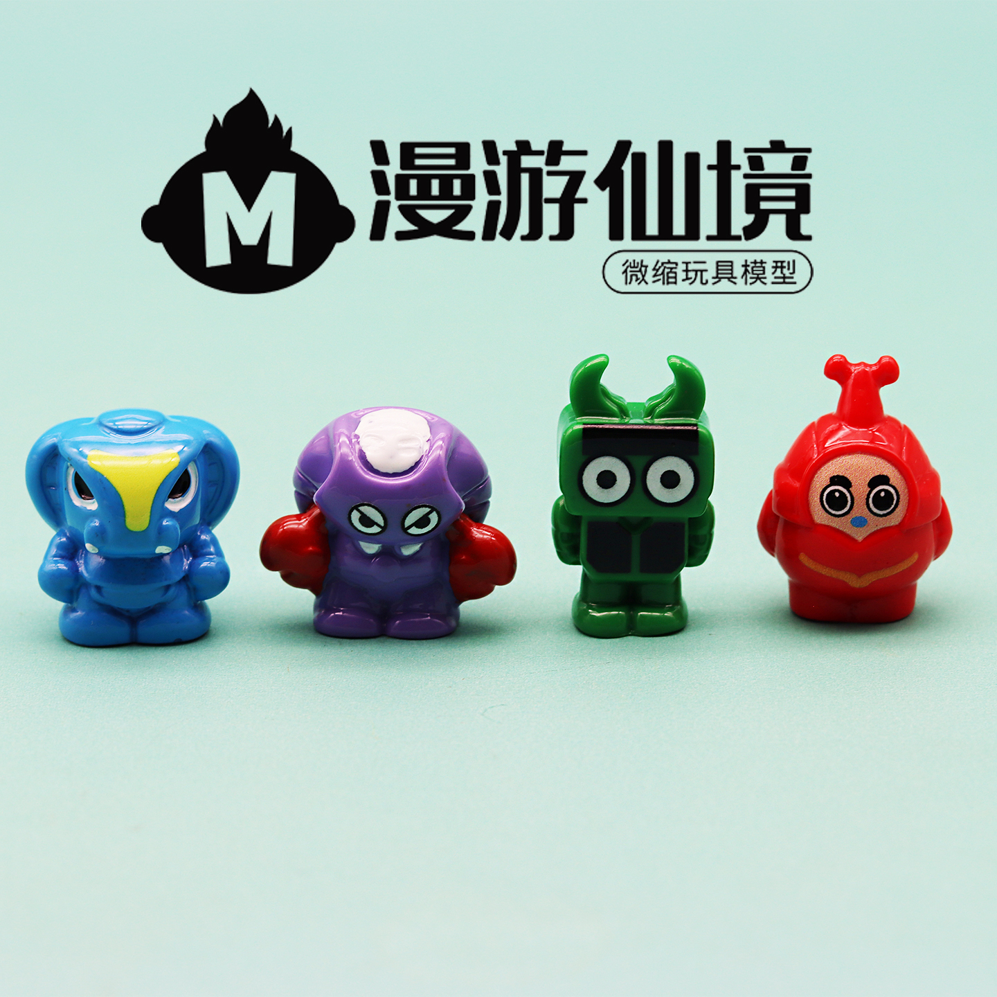 独立盲袋铁甲机器人布达微缩迷你卡通动漫公仔模型玩具摆件孩子礼