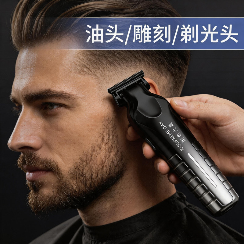 雕刻推剪发廊专用0毫米电推剪小推剪油头推子理发店专用专业刻痕